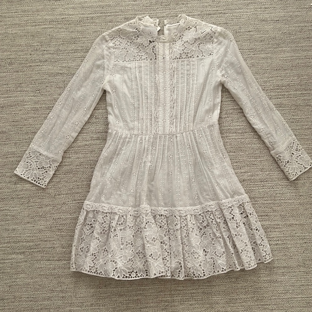 Valentino White Linen Dress